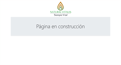 Desktop Screenshot of naturalvitalis.com