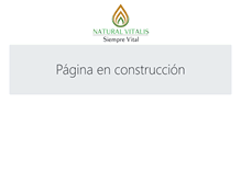 Tablet Screenshot of naturalvitalis.com